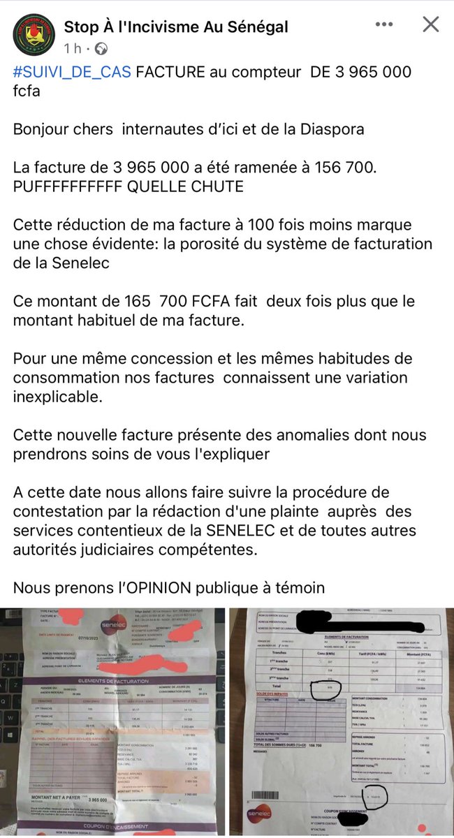 soupeyel's tweet image. #Senelec #FreeSenegal

Grosse blague ce pays !!!!