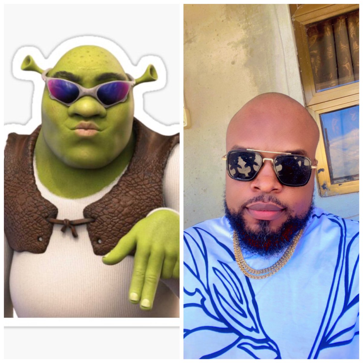 IamDNotNice's tweet photo. Told them I’m the dark version of sherk… https://t.co/uQq19xYbli