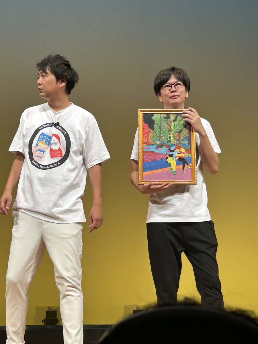 hu2hu2san's tweet image. アフタートークの個人的ベストショット

#磁石 #Specialtime