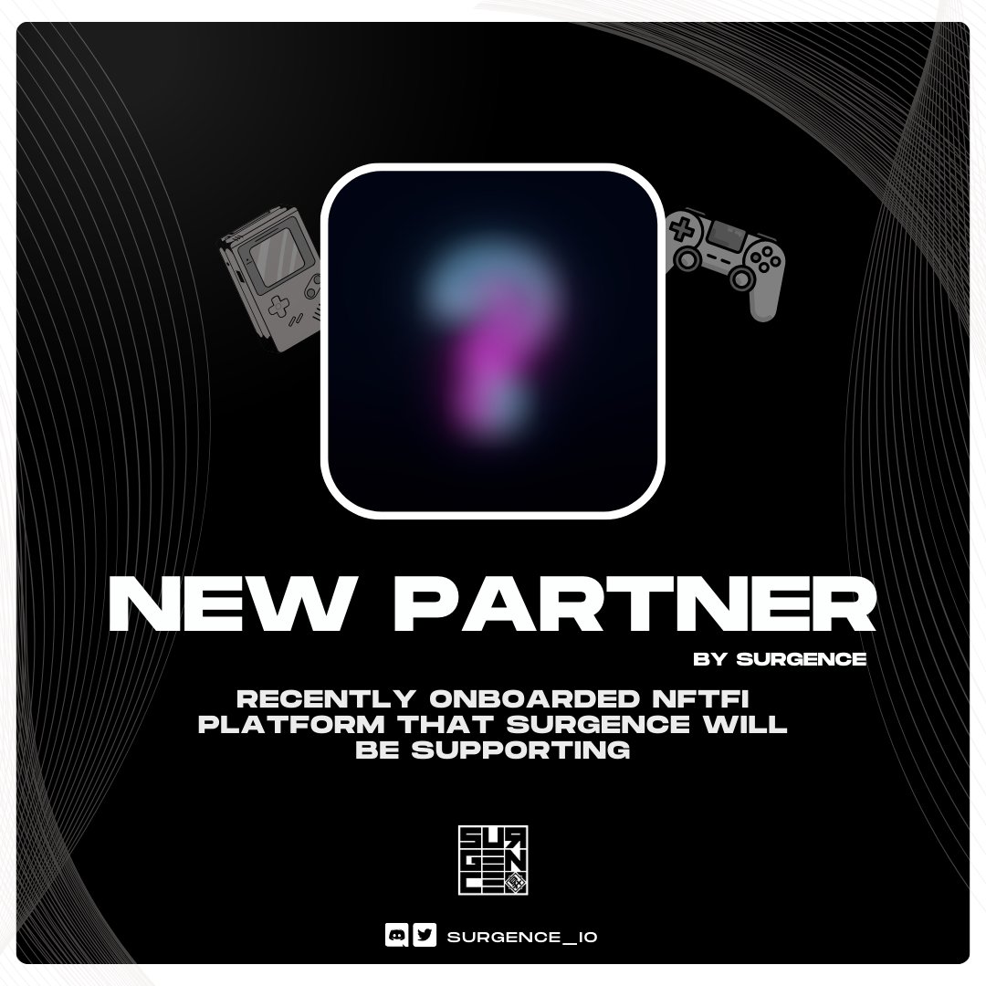 Surgence has onboarded an exciting company with a valuable product that we will help launch in this market. 

The product, focused on gamified NFT experiences, will see more than FIVE Surgence builders working with them.

This is Surgence. We're an ecosystem that powers companies