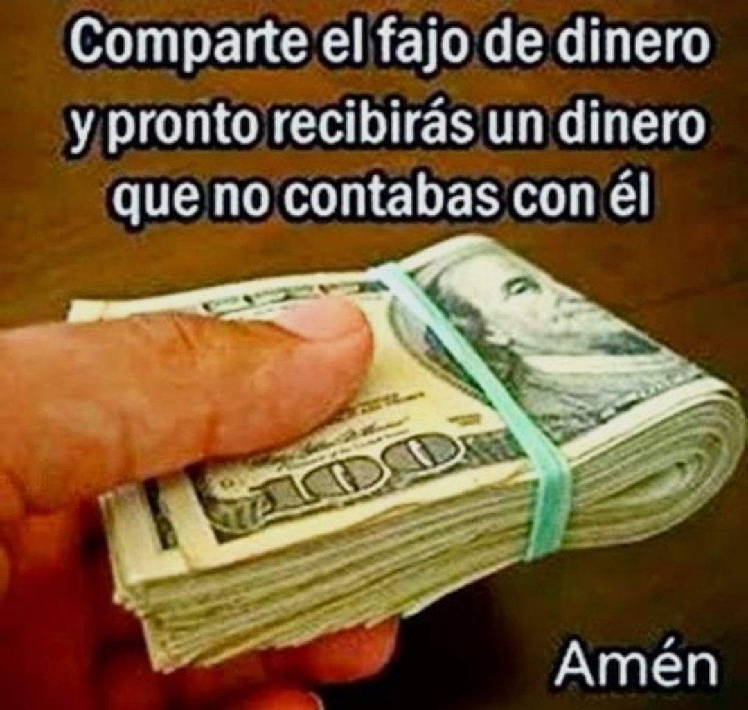 🌟✨Vibro en Abundancia🌟✨

✨💰Comparte el fajo de dinero💰✨

🙏💰Decreta: AMÉN💰🙏