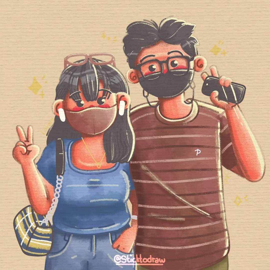sticktodraw's tweet photo. Mel and Lovely (⁠◍⁠•⁠ᴗ⁠•⁠◍⁠)⁠❤
Still looking for artmoots 🌸
.
.
#sticktodraw #digitalart #digitalillustration #art #illustration #couple #cartoonstyle #artmoots #ArtistOnTwitter https://t.co/uOk92kL7i2