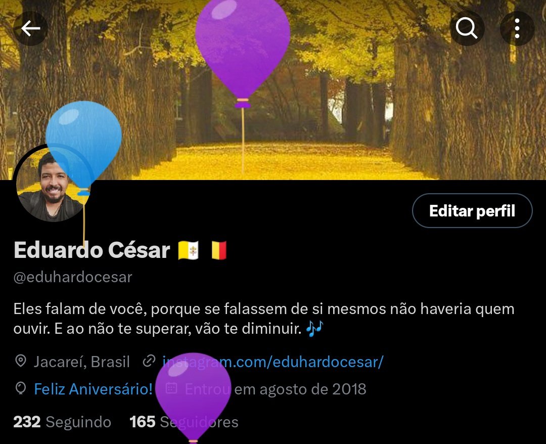 eduhardocesar's tweet photo. E os balãozinhos subiram. 🥳🎉 https://t.co/6UdMu3IUNU