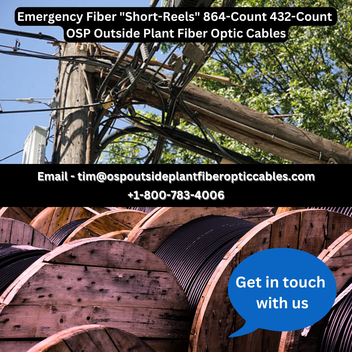 Experience the quickest hurricane recovery with our cutting-edge optical fiber solutions! Reach out to us now!

#OpticalFiber #OSP #FastestHurricaneRecoveryOpticalFiber