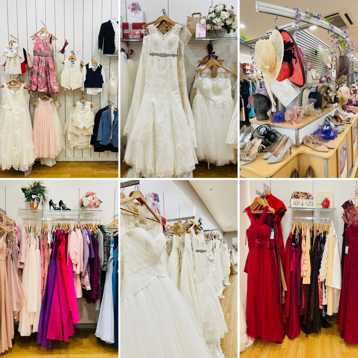Working <a href="/Childrens_Trust/">The Children's Trust</a> pop up #weddingshop today in The Belfry Shopping Centre in Redhill and WOW! So many #prelovedweddingdresses &amp; brand new with tags! Loads of accessories, men’s suits, brisemaid &amp; wedding guest outfits. Great prices and excellent quality. #charityretail 💝