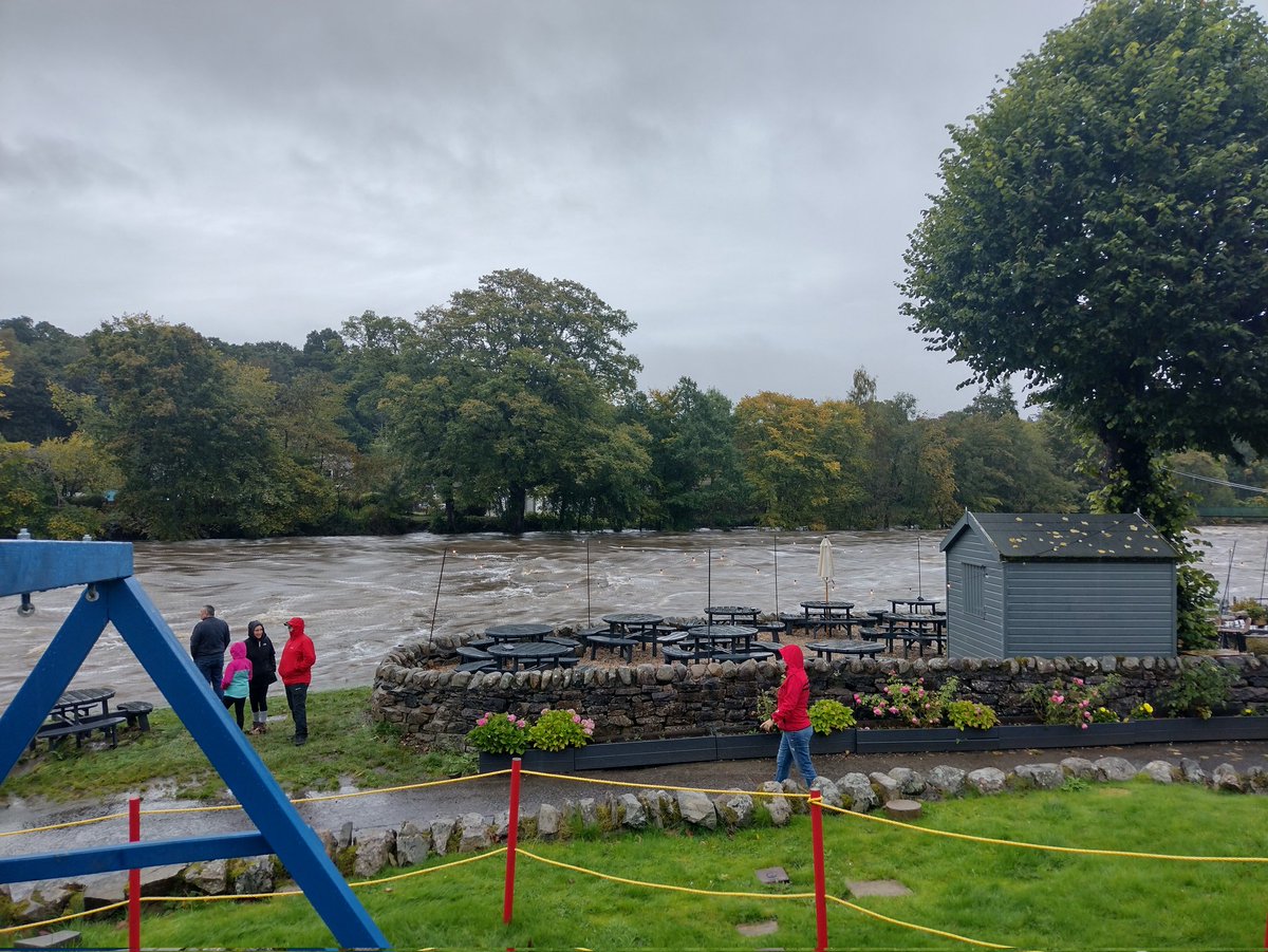 hydrometrist's tweet photo. Tummel at Port-na-Craig https://t.co/rnDhc0RBVr