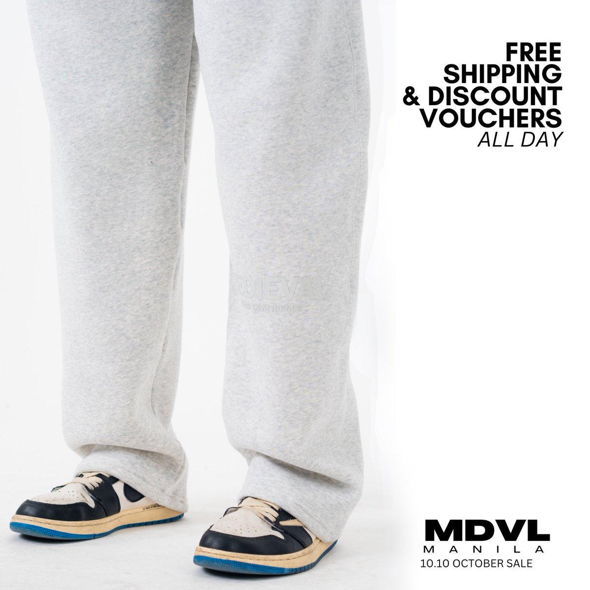 MedievalMNL's tweet photo. The 10.10 Sale will also be the release day of our Limited Edition: MedievalMNL Hoodie and Sweatpants via Tiktok Live on October 9, 2023, 9PM PST.

A lot more are in store for you. 

Make sure to check out early on our Tiktok Shop. 

#MedievalMNL #RichInCulture #WearConfidence https://t.co/MMYfNxCnc0