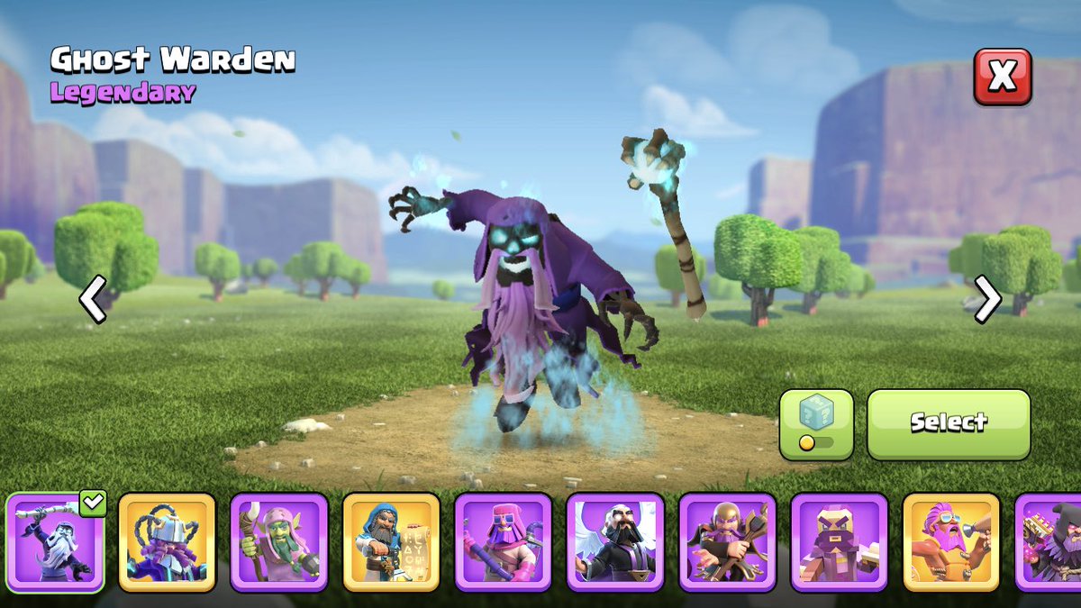 Buenarda skin del warden