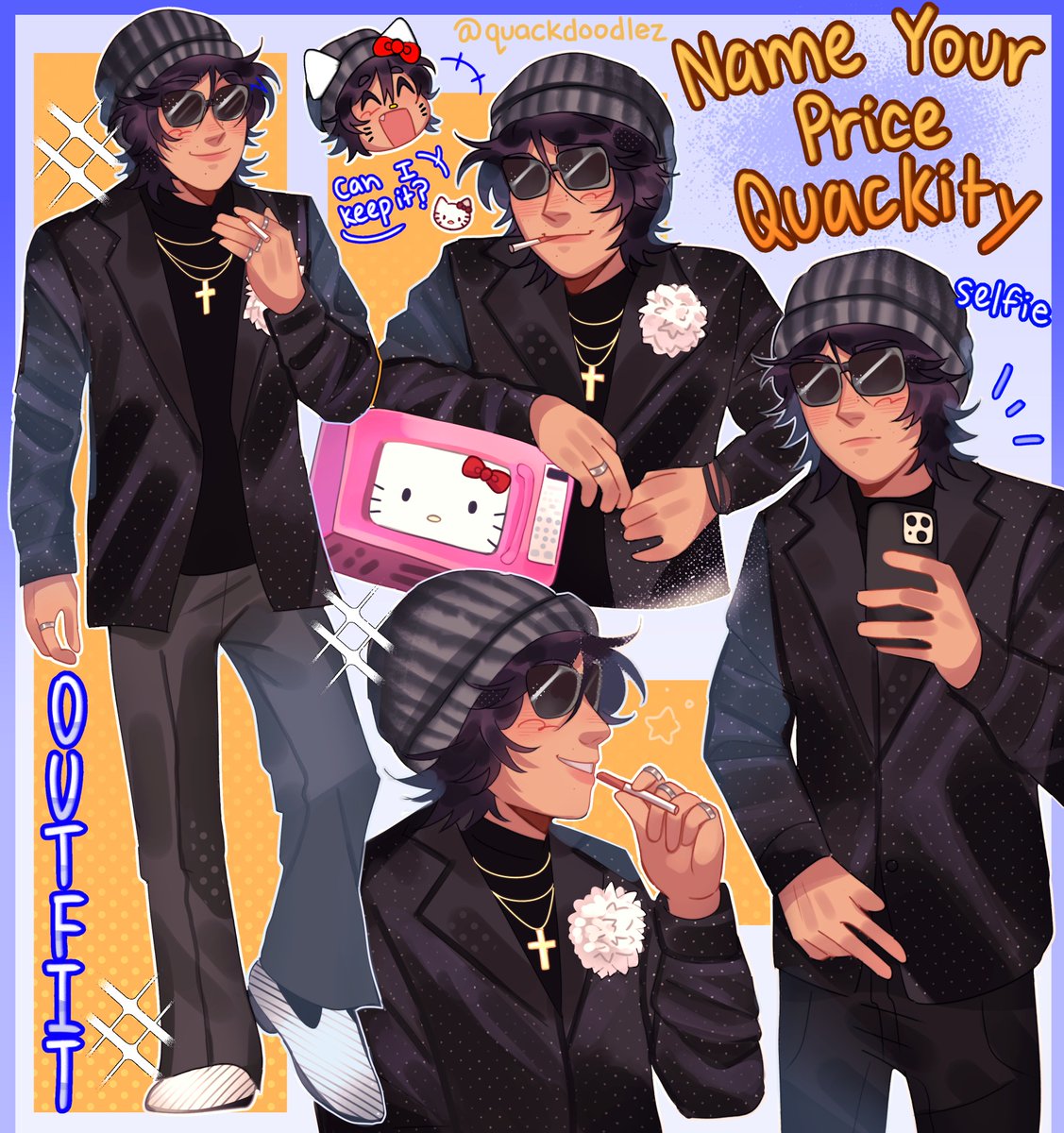 quackdoodlez's tweet photo. (>o<)💛💙
#quackityfanart #quackity https://t.co/NxyJAlavkU