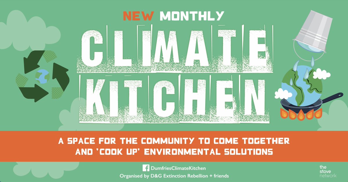 Calling all climate enthusiasts! 🌍♻️

Join Climate Kitchen this month for an exciting hands-on workshop with Kaska Hempel from the Scottish Climate Change Action Network. Don't miss it!
🗓️ 20th October 
⏰ 5:30pm - 8pm 
📍 The Stove Cafe
🔗 ow.ly/Cx0n50PTYmX