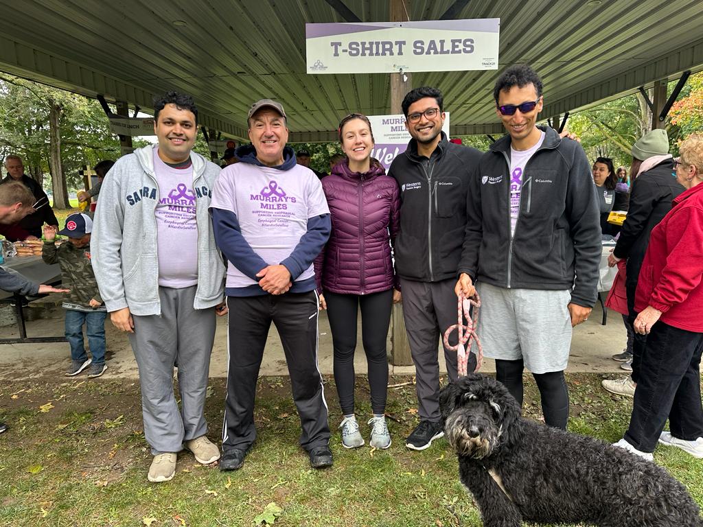 Dr. Srinivas Kodaganur (@srinivas_thsx) on Twitter photo Team Thoracic from LHSC running for #esophagealcancer. #Murraysmiles <a href="/thoracik/">Thoracik Rick</a> <a href="/VGupta_MD/">Vaibhav Gupta, MD, PhD</a> <a href="/mehdi/">Mehdi Cheloufi</a> Qiabi Team Thoracic from LHSC running for #esophagealcancer. #Murraysmiles <a href="/thoracik/">Thoracik Rick</a> <a href="/VGupta_MD/">Vaibhav Gupta, MD, PhD</a> <a href="/mehdi/">Mehdi Cheloufi</a> Qiabi