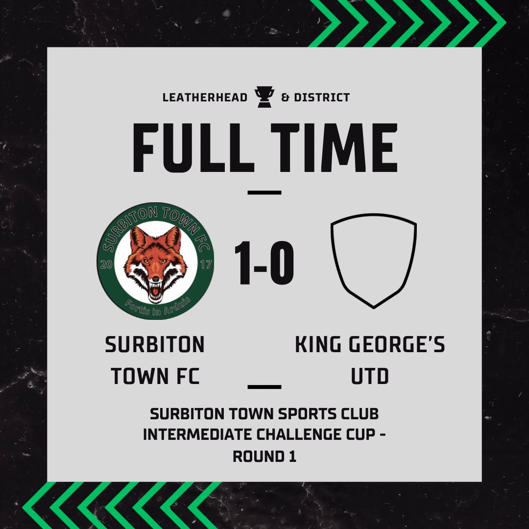 Great result today as we beat <a href="/kinggeorgesutd/">King Georges United</a> 1-0 in the cup.

@geero1996 with the only goal. ⚽️

<a href="/LDistrictSunday/">L&DSFL</a> 

UTS 🟢