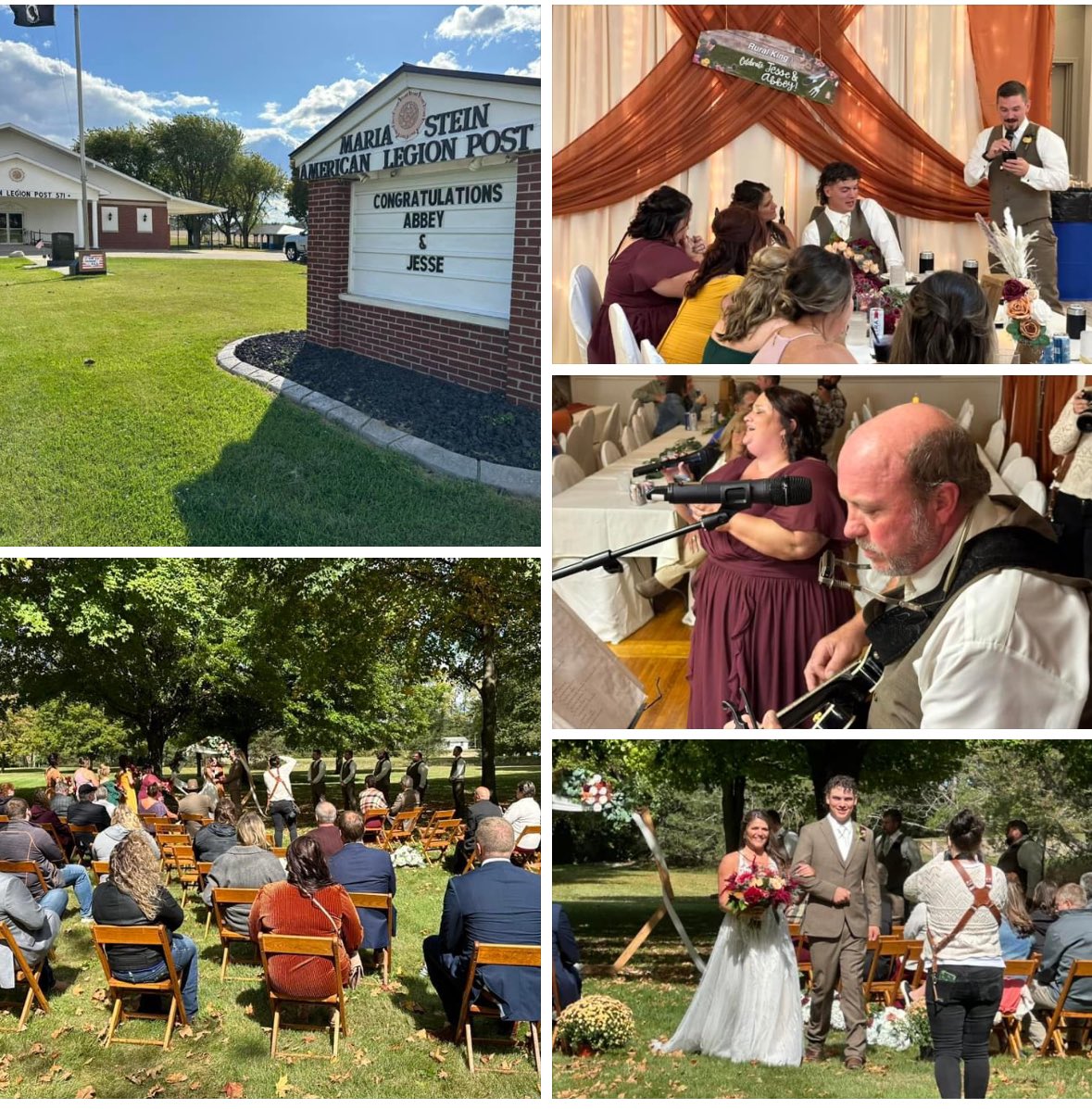 EmceeJW's tweet photo. ☑️ Outdoor Ceremony Sound
✅ MOH &amp; Dad want to play a few songs
✔️ Great selection of classic hits all night long
#JWProductionAndSound #DJJW 🔊👰‍♀️🤵‍♂️ https://t.co/NaSMYDc5cp