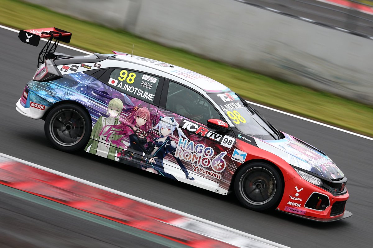 GTSFIPS's tweet photo. TCR Japan 2023 Rd.4 Sunday Series
Final
猪爪杏奈選手、2位表彰台獲得おめでとうございます!
惜しくもSunday Seriesのチャンピオンは決まりませんでしたが、最終戦で必ず決めてくれると思います😀
@inotsume3
#猪爪杏奈 選手
#TCRJapan
@hagoromo_6
#羽衣6
#DOMERACING
#Honda
#CIVIC
#TCR https://t.co/MDzwd8B9iO