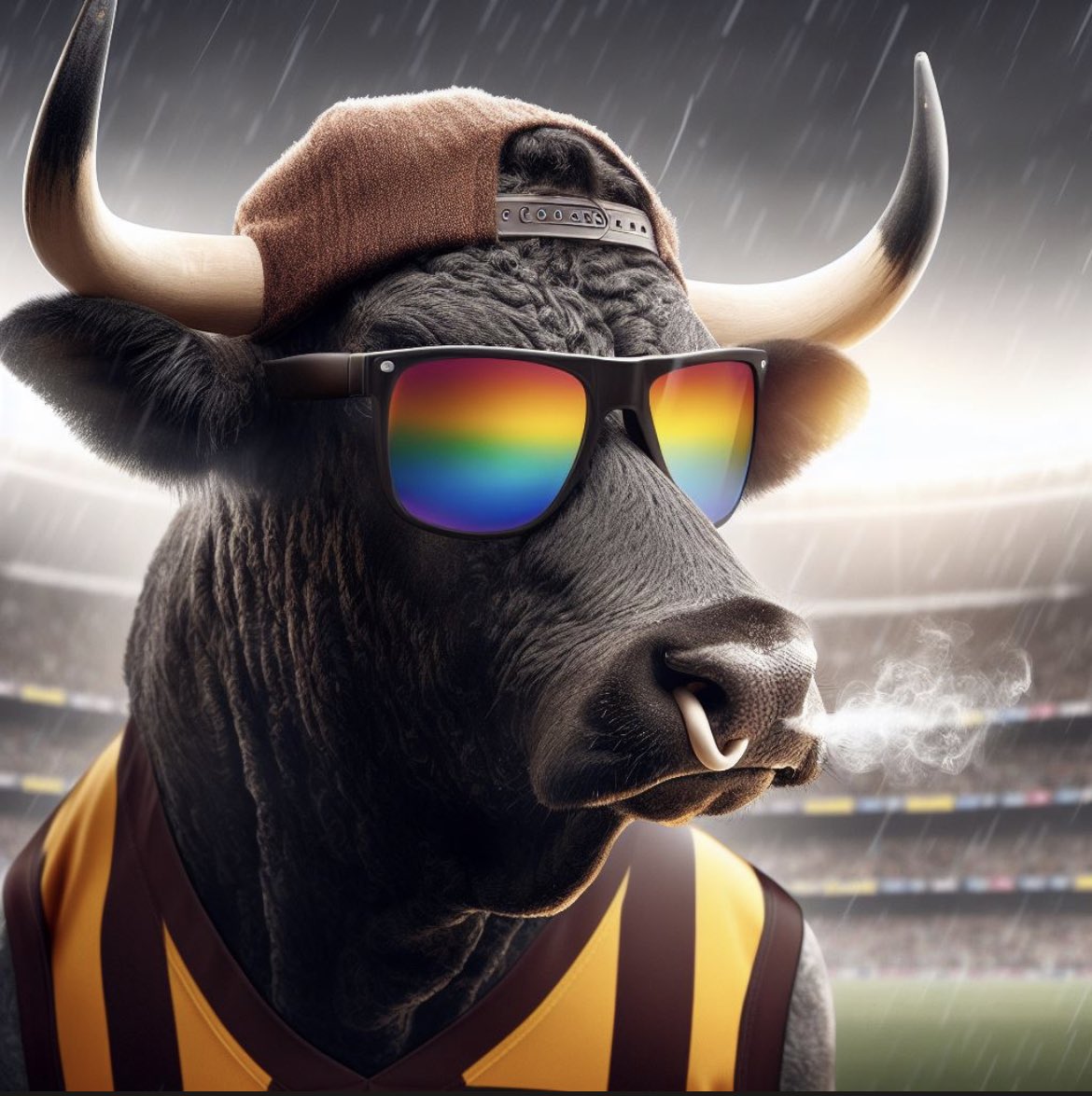 The image generator almost due for a service at this rate 😂🙃

The PW Bulls remain calm under pressure 😤

<a href="/NFTeams_/">NFTeams</a>