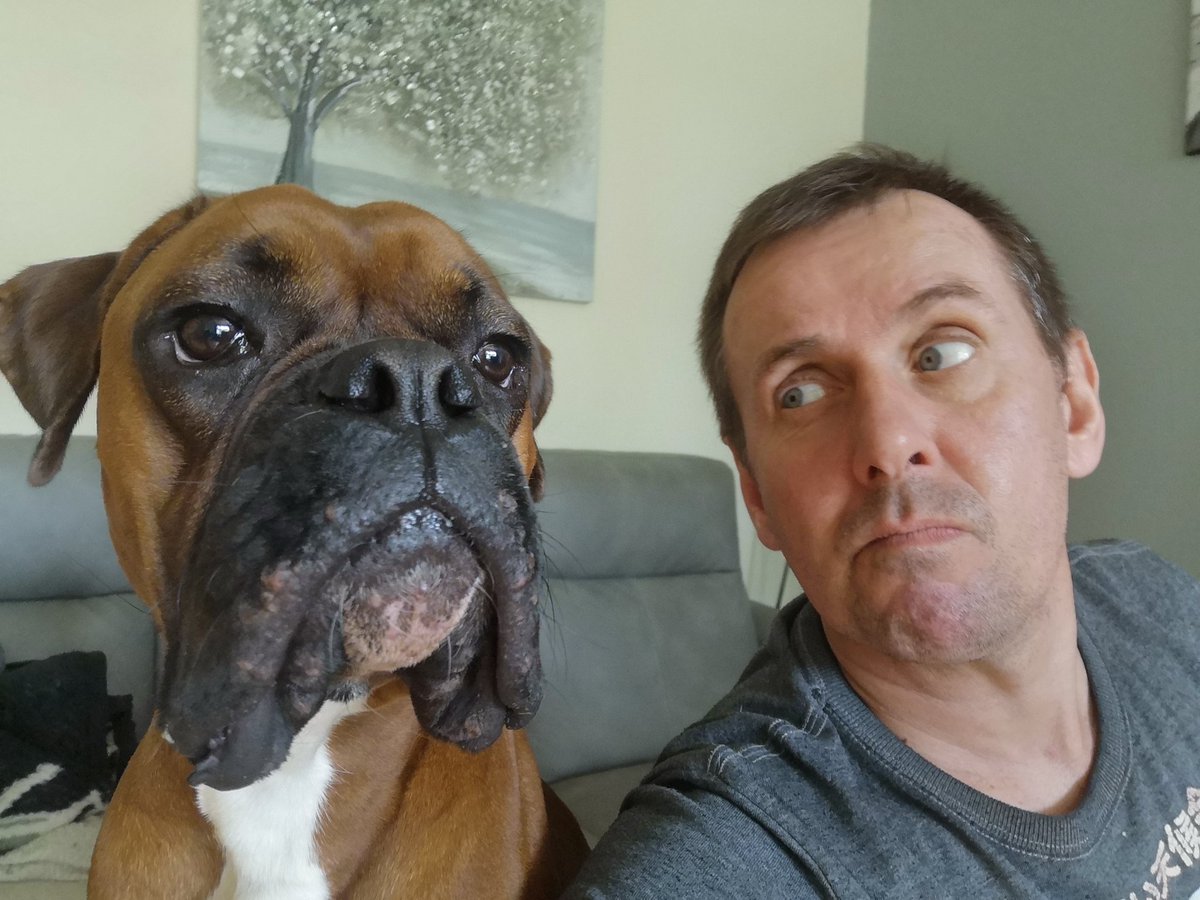 NoNameDog05's tweet photo. Sitting on look out and I have dad next to me acting the fool https://t.co/sYfJ6FFAwK