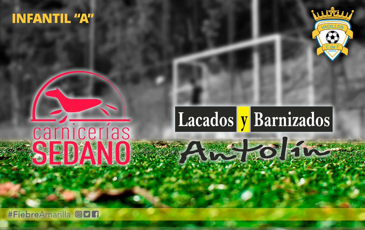 VadillosCF's tweet photo. 🅵🅾🆃🅾🆂 de la victoria por 6-0 del Infantil "A #carniceriaSedano / #lacadosybarnizadosAntolin , frente al Mirandés Promesas La Charca "B".
Estupendo inicio de temporada de los chicos de @DavidAld85, @Llorentee27 y @Mario_P_C

➕️3️⃣ Jornada 1.
#FiebreAmarilla 

📷 @jenga155 https://t.co/twCxAvSrC1
