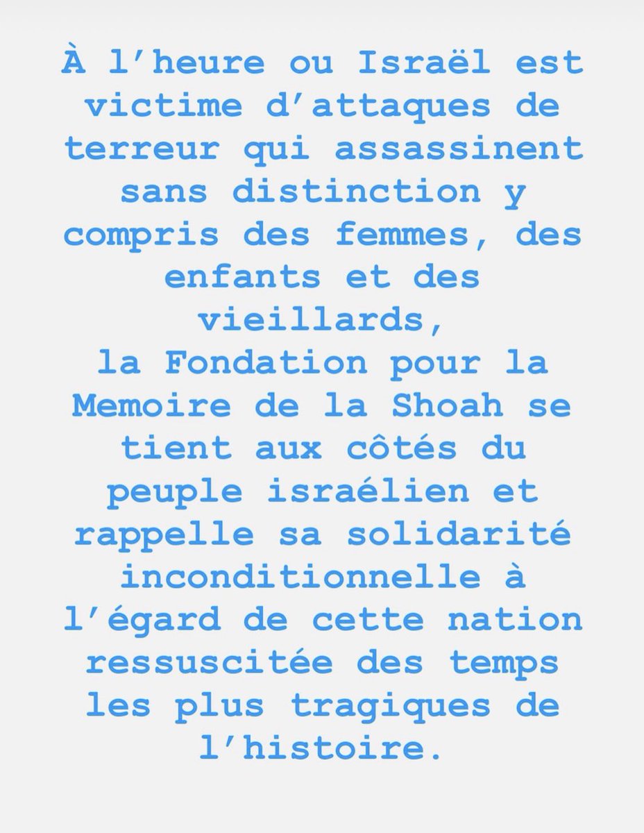 Fondation pour la Mémoire de la Shoah (@fondation_shoah) on Twitter photo 