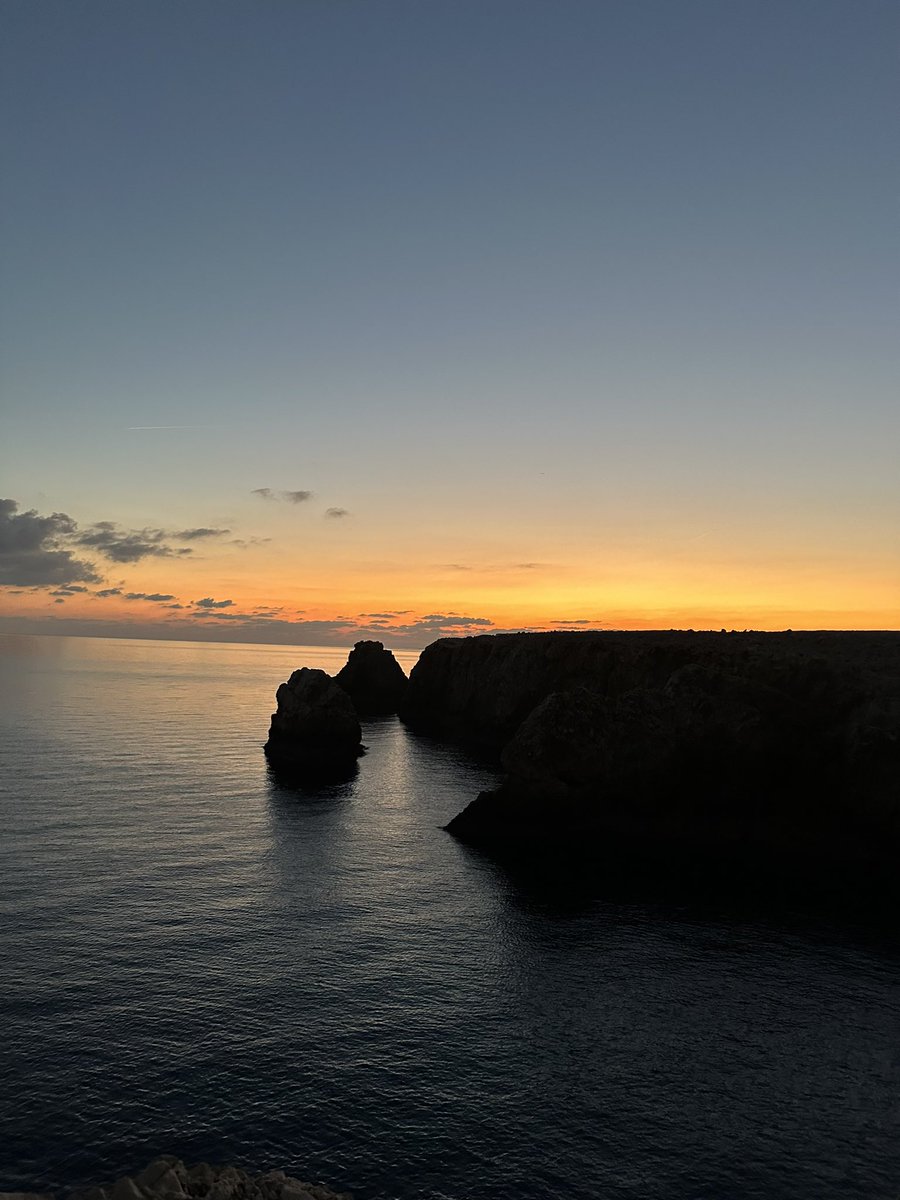 Sortida del sol avui a Ciutadella 🌤️