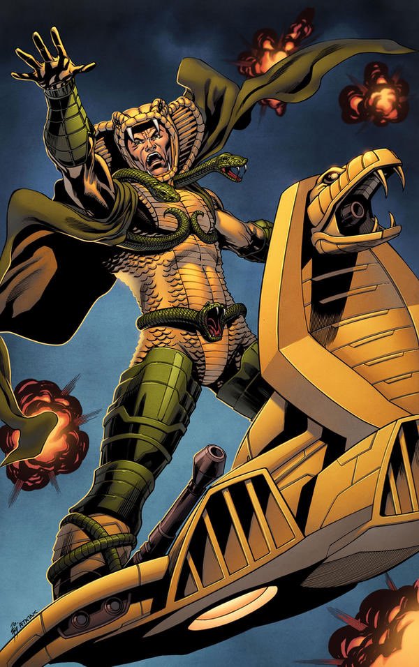 roywoodjr's tweet photo. Underrated villain. That boy Serpentor would hop off that snake scooter and drop 40 on G.I. Joe’s head and you wouldn’t see him again for another 8-9 episodes. https://t.co/FWuYEv4oN9