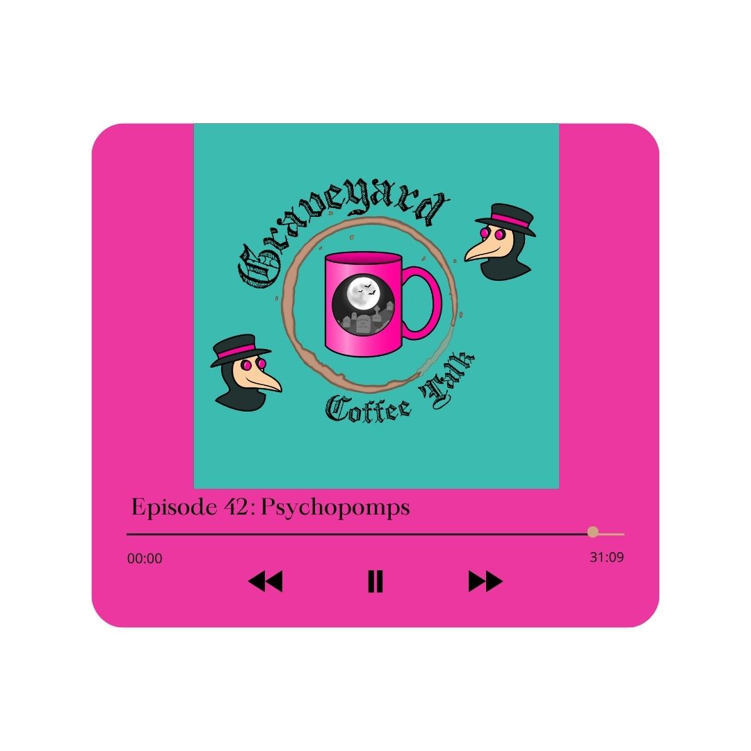 We're back! This week let us be your guides to the afterlife in Episode 42: Psychopomps. Available now wherever you get your podcasts.
