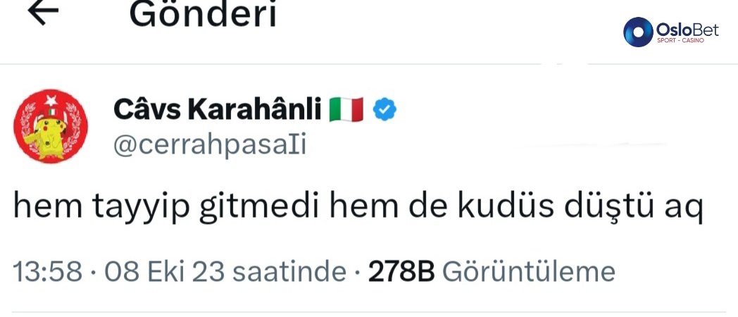 Yaşamayan Yoktur tweet media