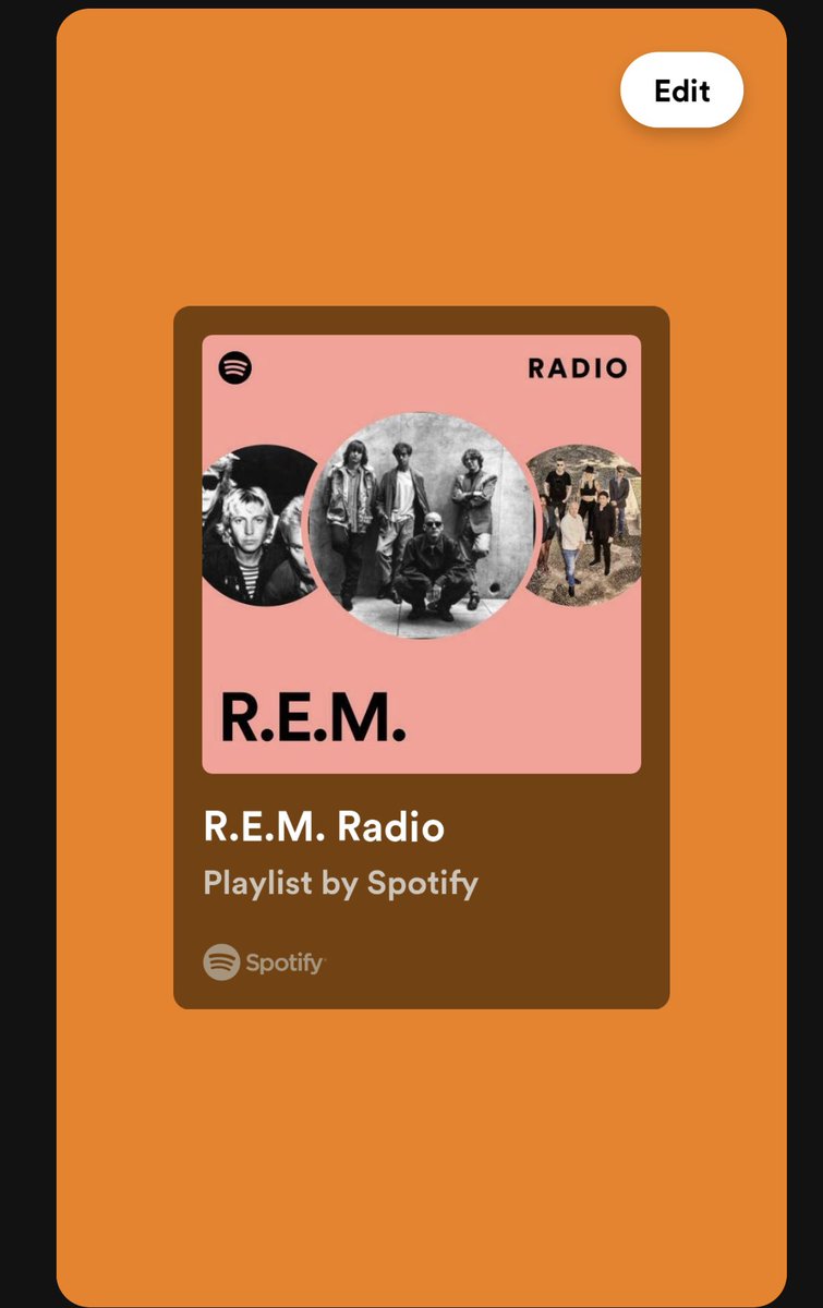 _Suraya_author's tweet image. 🎧Mixtape of the Day: R.E.M.

Any playlist with The Who, STP, The Smashing Pumpkins, and Green Day is worth some ear-time 🤓

#sundaysounds #spotifyplaylist #90smusic #smashingpumpkins  #stonetemplepilots #thewho #rem #aerosmith #goodmusic #nostalgiacore

spotify.link/L7Ag2fchJDb