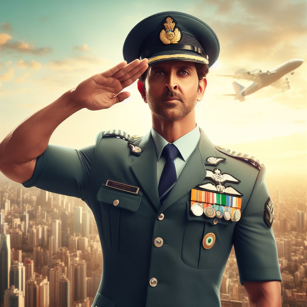 @iHrithik All the Best #HrithikRoshan  Sir 
For #Fighter 
#AirForceDay2023  #AirForceDay