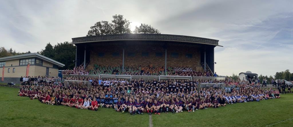 This is what 34 Teams from 93 Clubs, with over 1400 girls ready to take part in a brilliant day of rugby <a href="/RAFHalton/">RAF Halton</a> looks like. Great organisation by <a href="/SecureCloudPlus/">SecureCloud+</a> &amp; <a href="/RAFRugbyUnion/">RAF Rugby Union</a> some great rugby too. <a href="/RFU_GameDev/">RFU Game Development</a> <a href="/RFU/">Rugby Football Union</a>Youth <a href="/AgeGradeRugby/">Age Grade Rugby</a> @RFU <a href="/GirlsRugbyClub/">Girls Rugby Club</a>