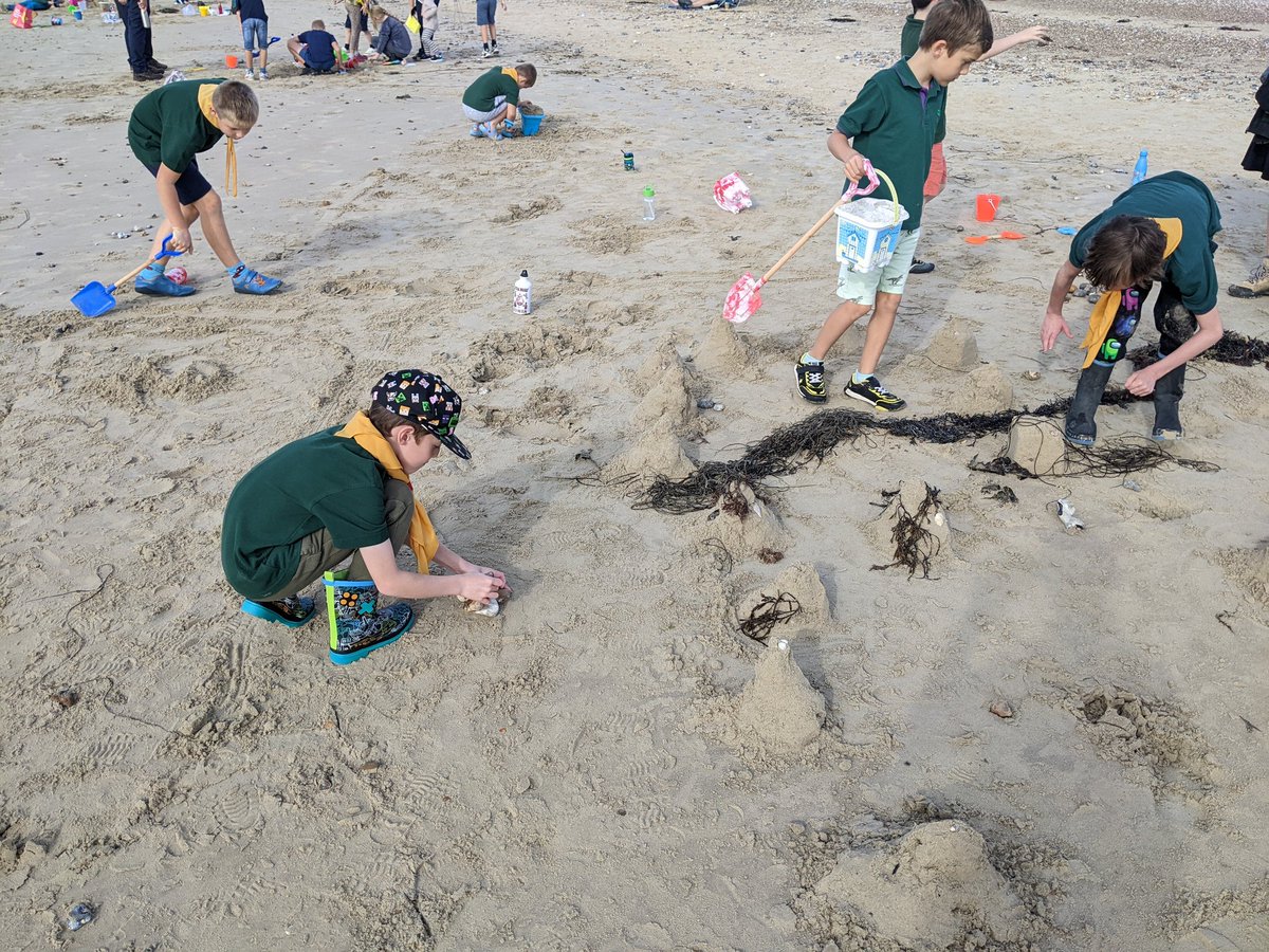 The sun was out for today's Arundel &amp; Littlehampton District Scouts Cub Beach Challenge 2023.
All teams had fun creating a sand monster and scavenger hunting!

Congratulations to all the teams. 
Top three teams:
🏆. 1st Barnham Team 3
🥈. 1st Barnham Team 1
🥉. 1st Rustington