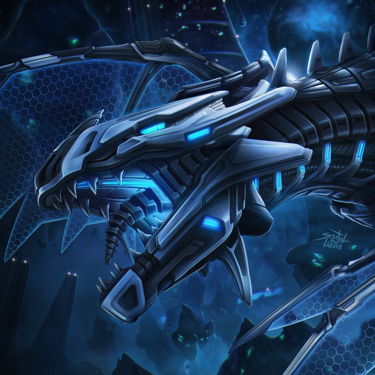 Looks like a bucket of bolts has arrived!
They say that if you stare into the void for a long time, it will look back at you.. and maybe even swallow you up.🌌 But there is something scarier than the endless freezing space! 🐉🪐⚡️

#ARKSurvivalEvolved #ARKSurvivalAscended #ARKart