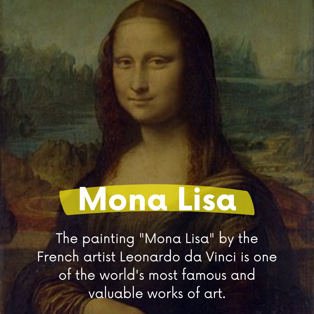 iamjekol's tweet image. The painting was created in the 16th century and is currently on display at the Louvre Museum. One of the most prominent features of the "Mona Lisa" is her enigmatic smile. This painting carries one of the greatest mysteries in art history and continues to be a subject of ++