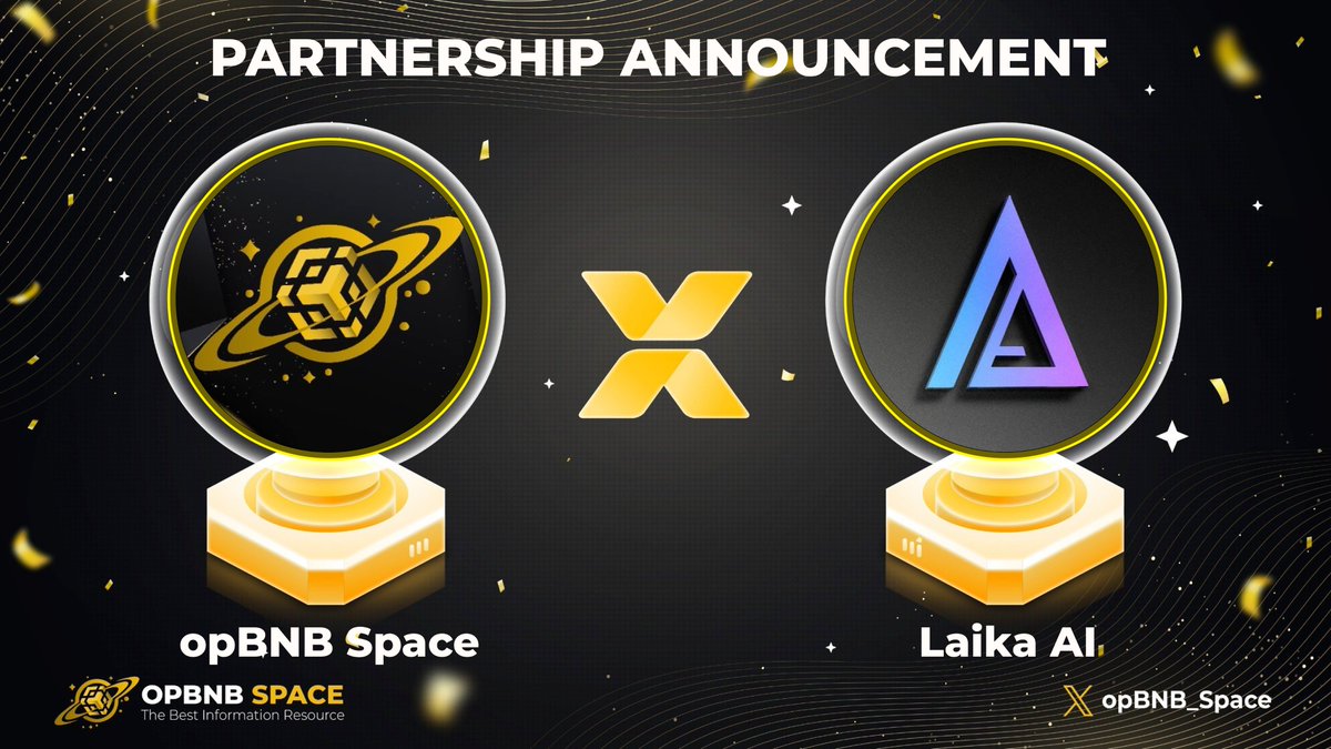 🌟 PARTNERSHIP ANNOUNCEMENT 🌟

✨ We are pleased to announce our partnership with <a href="/Laika_ai/">Laika AI</a> - Laika AI is an extension that offers advanced On-chain tools for DeFi research, Token Contract analysis, and Phishing Website detection in real time using AI.

🤟 Stay tuned, lots of