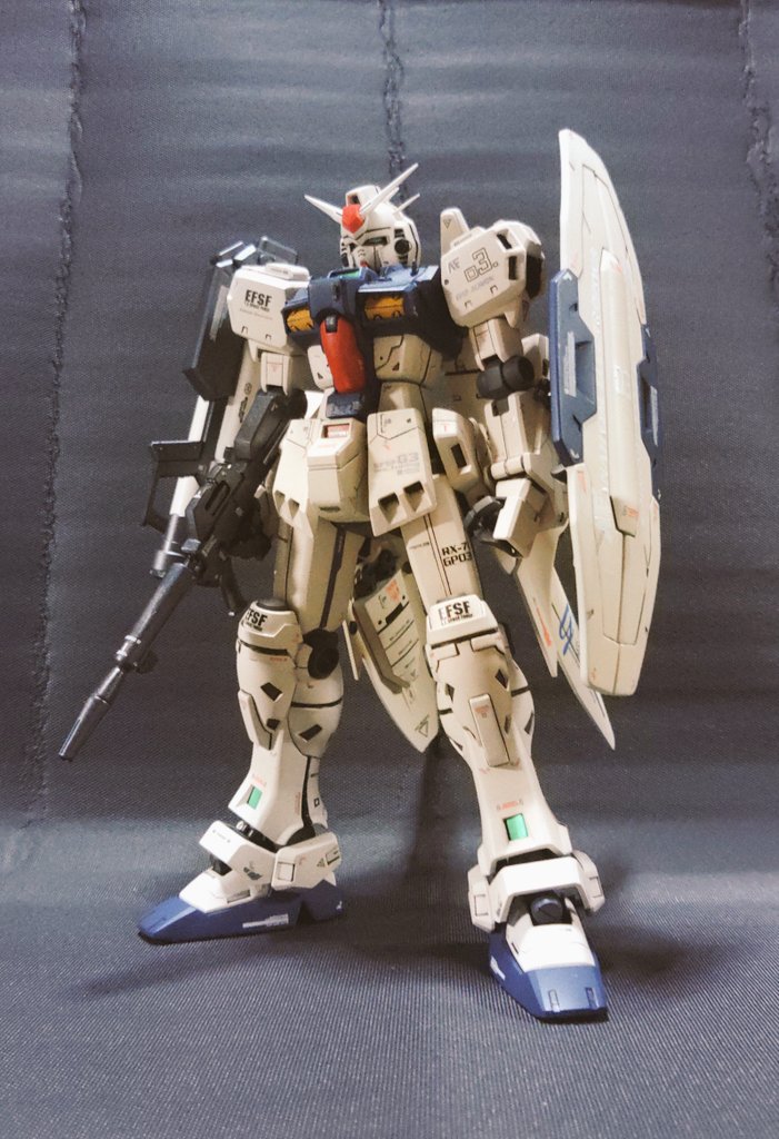 BuchiMA2's tweet image. #みんなのローアン見せてくれ
MG GP03です。