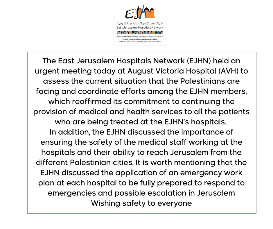 Augusta Victoria Hospital (@avhospital) on Twitter photo 