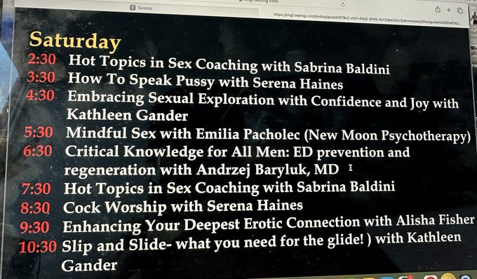 I&rsquo;ll be taking most of these workshops @thetabooshow!! (Wouldn&rsquo;t you prefer to see a provider who takes<a class="tags" target="_blank" title="On Twitter" href="/?out=eyJ0eXAiOiJKV1QiLCJhbGciOiJIUzUxMiJ9.eyJpYXQiOjE3MjI1OTk0NzcsImlzcyI6InR3cG9ybnN0YXJzLmNvbSIsIm5iZiI6MTcyMjU5OTQ3NywiZXhwIjoxNzU0MTM1NDc3LCJyZWRpcmVjdF91cmwiOiJodHRwczovL3R3aXR0ZXIuY29tL3RoZXRhYm9vc2hvdyJ9.YsUGRju6oVmpLbri8ioHtiL6lH0410zzrKVGV2Yu5JrgBBT6Bs7FP2KieK46u29n0Jr2zzdHo3tblWXIIoCTcA">@thetabooshow</a>