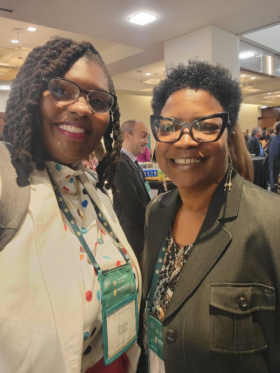 TSNolanPhD's tweet photo. A special shoutout to my #NewFellow hangout buddies and the immediate past president of @AAN_Nursing! #FAAN #AANHPC23

Drs. @rightkay, Yolanda Coleman, Trudeau Galliard, and Lucinda Canty https://t.co/NbdnzGofdu