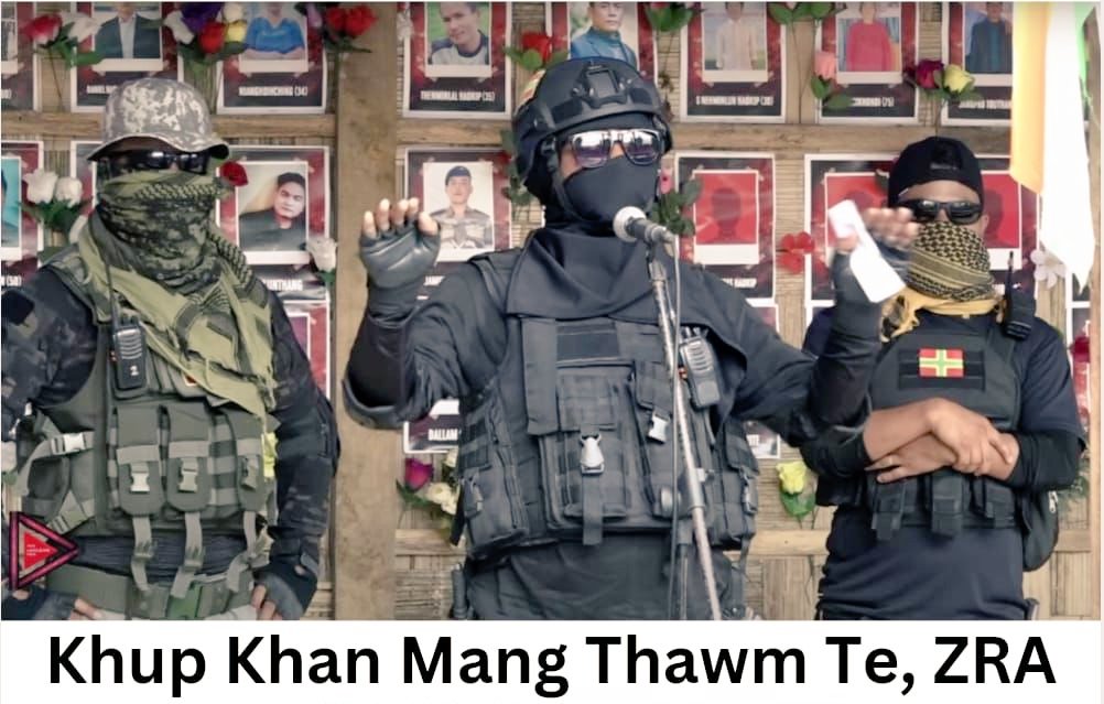 yaihen's tweet photo. This is not #Israel_under_attack  or #PalestineUnderAttack or #IsraelPalestineWar . This is India where #ZRAMilitants are giving inflammatory speech against innocent villagers in #Manipur and carve a opium filled new #GoldenTriangle https://t.co/FlvuKKGrxd