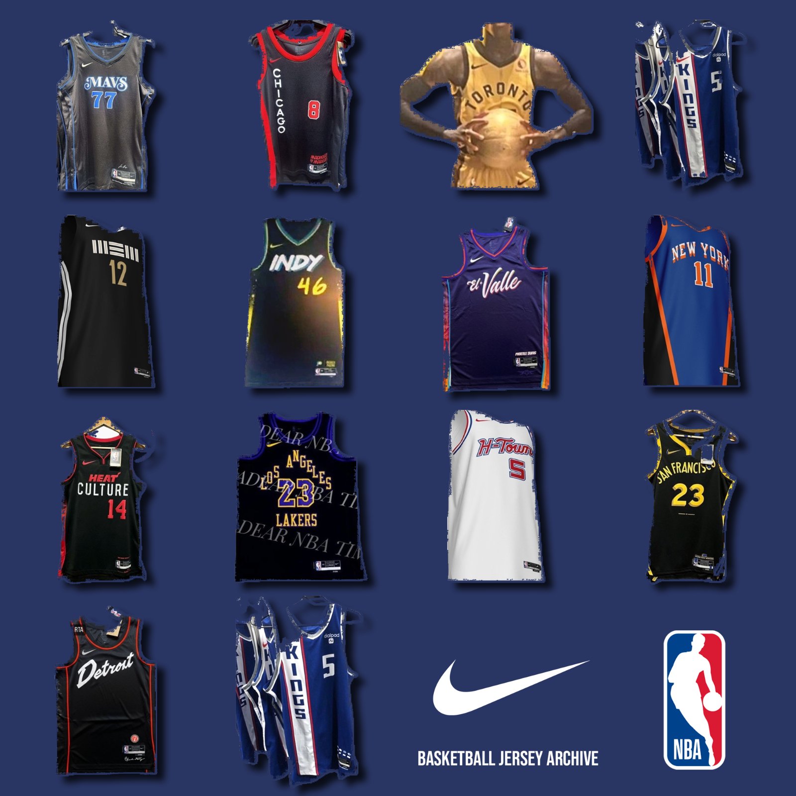 Thirteen 2023-24 NBA City Jerseys Leaked