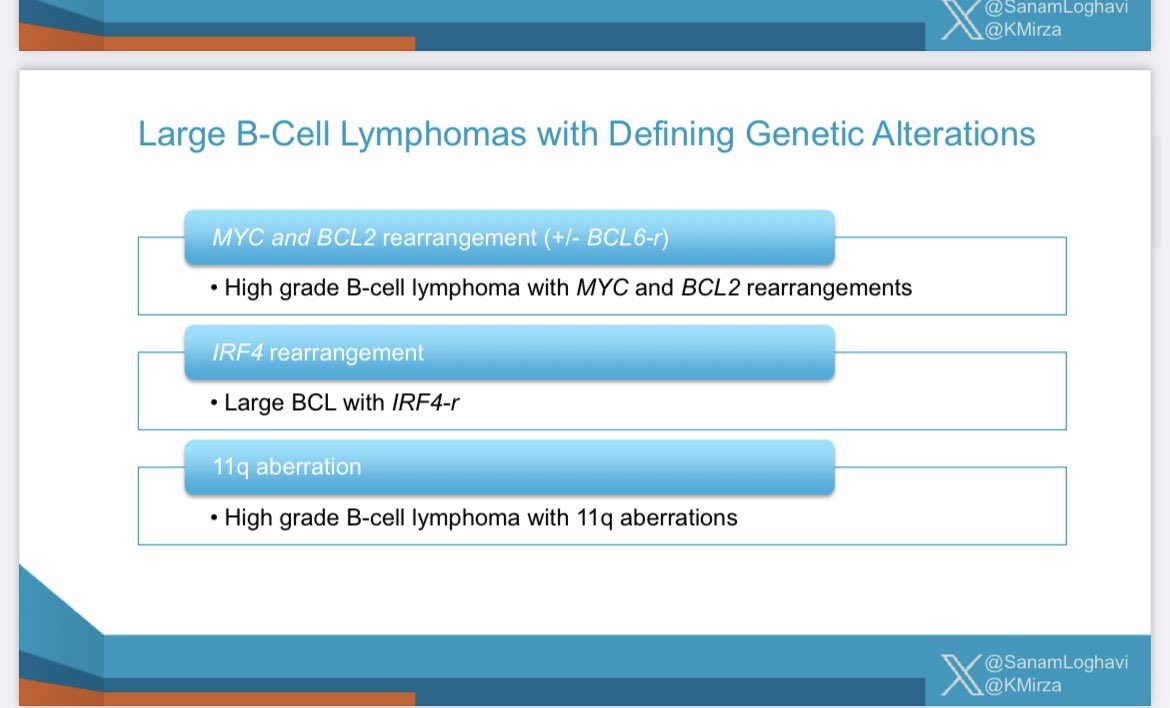 Using characteristic morphology, phenotype and genetics to make an accurate diagnosis in large B cell lymphomas … #hemepath 
<a href="/Pathologists/">CAPathologists</a> <a href="/KMirza/">Kamran Mirza MD PhD - کامران مرزا</a> 
#CAP23