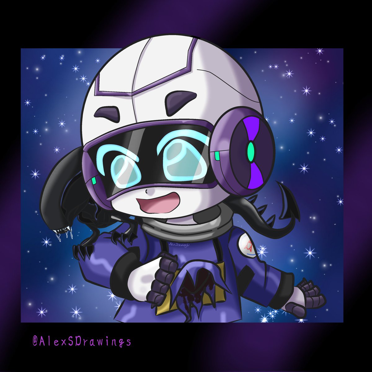 AlexSDrawings_'s tweet image. Día 8 : Mayo Espacio 🪐⭐🚀✨ #CoMPaS #CoMPaSTober2023 #elmayoo97  ✨