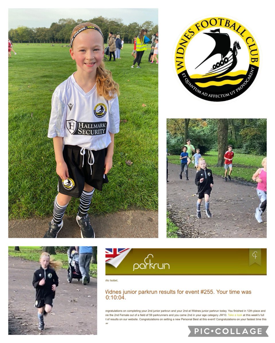 Well done to Izzy from our u10 wildcat whites who ran a new PB at junior park run this morning before her game and raised £70 in sponsorship towards the teams @cashforkidsliv challenge.