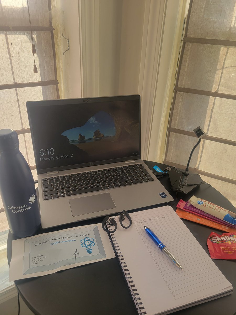 A lot is going on in my life. Most notable, I've started my #SixSigmaBlackBelt journey!