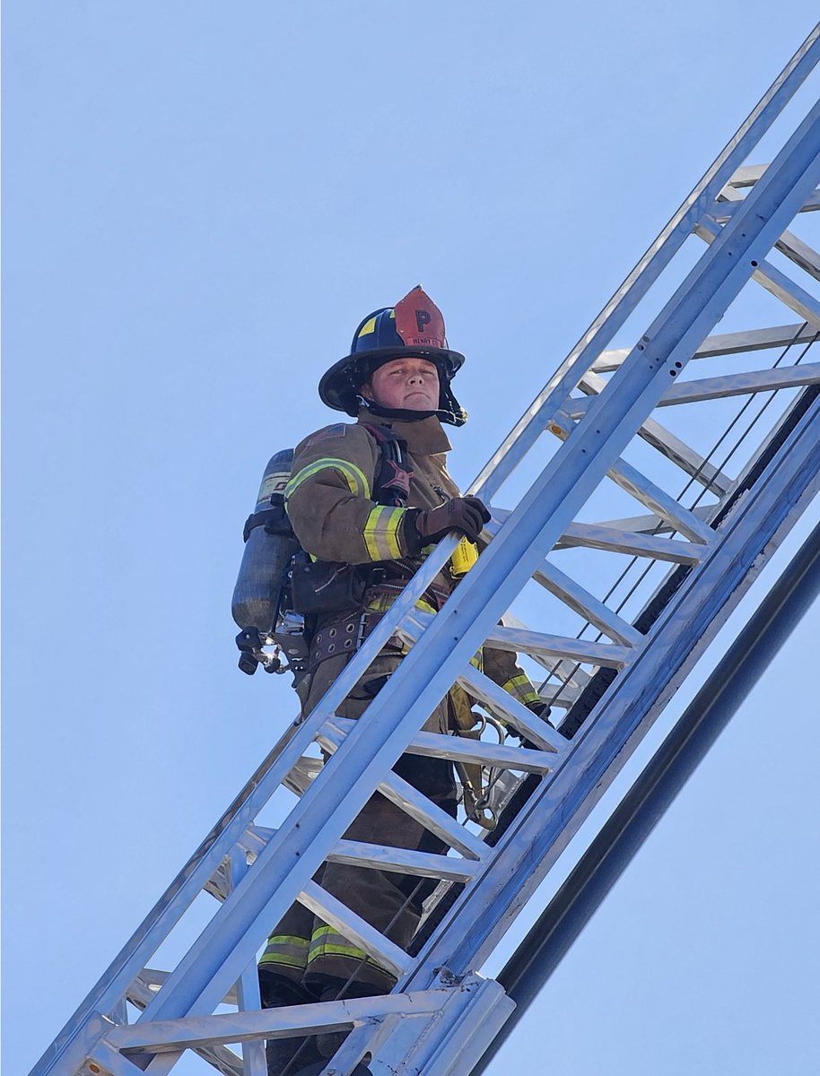 🎉Congratulations 🎉 to Caleb Parker on earning his firefighter shield. He has completed all probationary tasks and is now a firefighter/EMT.
