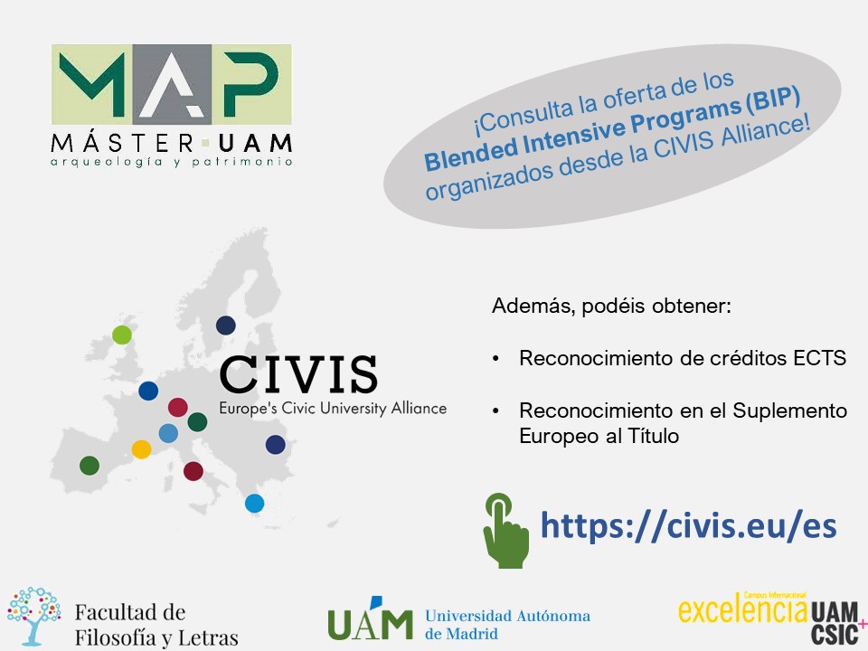 MAP_UAM's tweet photo. 👀 Ya está disponible la oferta de los Blended Intensive Programs (BIPS) de CIVIS
🔗 https://t.co/7A7TWT6V3V
Enseñanza online y un breve período de movilidad de cinco días en una de las universidades de la Alianza a la que pertenece la #uammadrid
#movilidad #master #somosuam https://t.co/t7om8QngDl