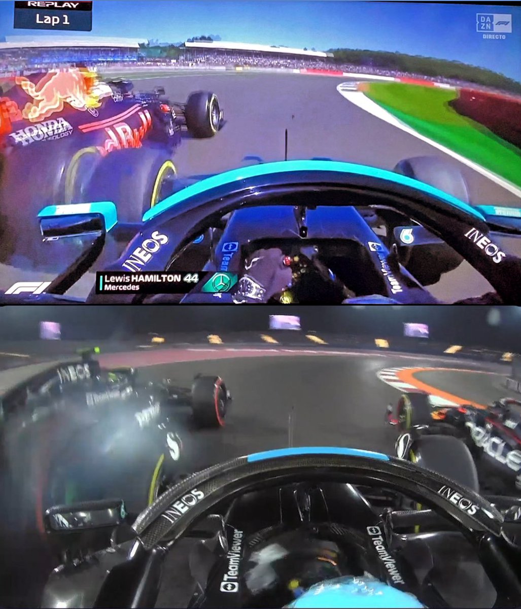 ahmed_baokbah's tweet photo. they are both racing incidents, drivers on the outside has a lot of grip from taking the ideal racing line as the driver on the inside struggling with grip and a lot of understeer when car heavy on fuel .

Blaming Lewis completely for 2021 or George completely for 2023 is for the social media masses and Jeremy Clarkson, my opinion “ NOTHING JUST AN INCHIDENT ON THE RACE ” 

 #QatarGP