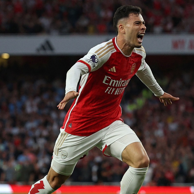Arsenal's tweet photo. Got your breath back yet, Gooners?! 😅

Time to vote for your Player of the Match 👇