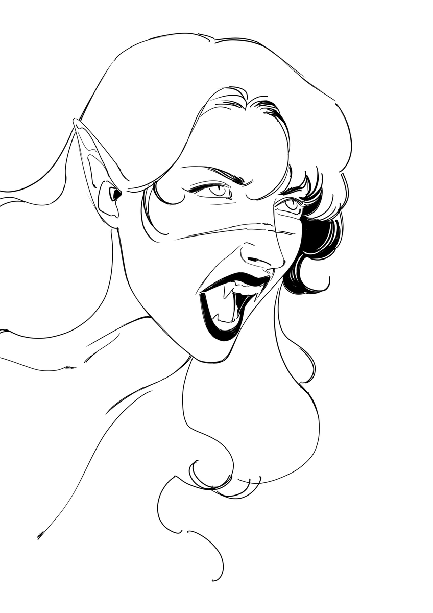katsucii's tweet photo. [OC] vampire AU Raine https://t.co/EquedFenYG