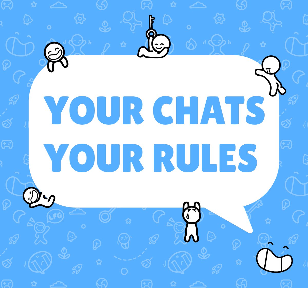 Chats are in early access for the early supporters.

Your chats, your rules:

1⃣ Set the amount of keys to view it.

2⃣ Set the amount of keys to write in it.

Enjoy the chats with your community ◡̈

Public release tomorrow at 3 PM UTC

Only on friendzy.gg ◡̈