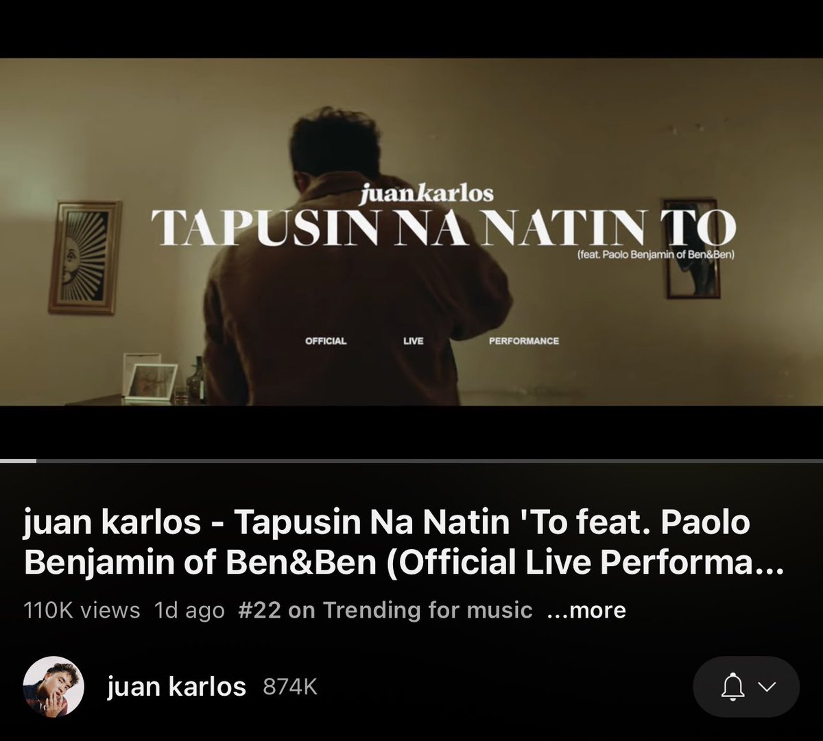 karloslabajo__'s tweet image. Trending #22 @PaoloBenjamin_ 😭

Salamat 😘💙